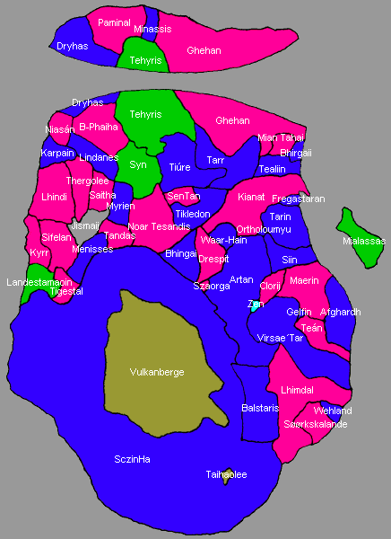 Tankani - Politische Karte - 588 i.T.d.R.